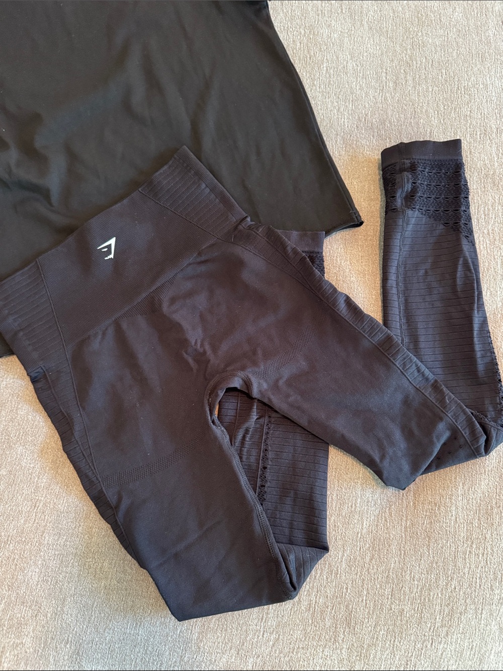 Gymshark Black Seamless Workout Leggings